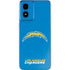 NFL Los Angeles Chargers - Alternate Distressed Moto G Play 4G (2024) Skin