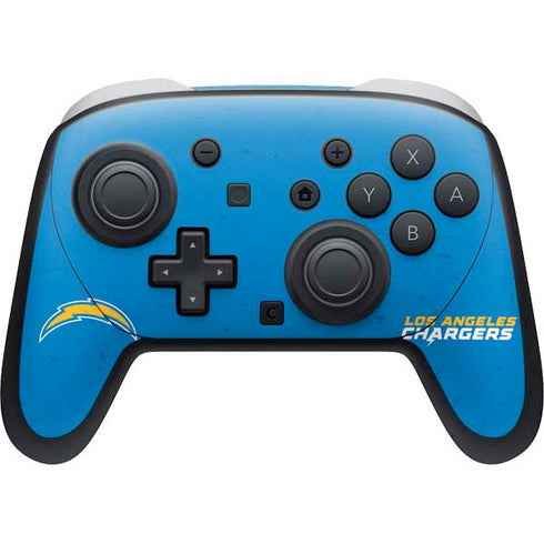 NFL Los Angeles Chargers - Alternate Distressed Nintendo Skins