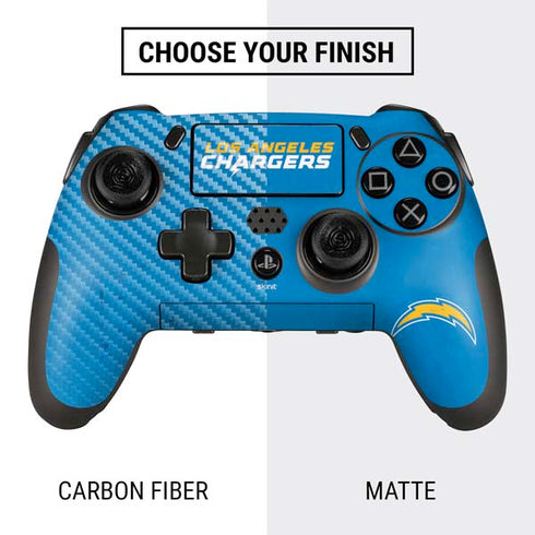 NFL Los Angeles Chargers - Alternate Distressed PlayStation Scuf Vantage 2 Controller Skin
