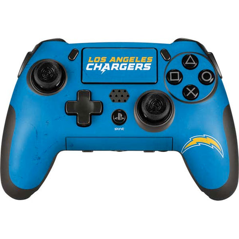 NFL Los Angeles Chargers - Alternate Distressed PlayStation Scuf Vantage 2 Controller Skin
