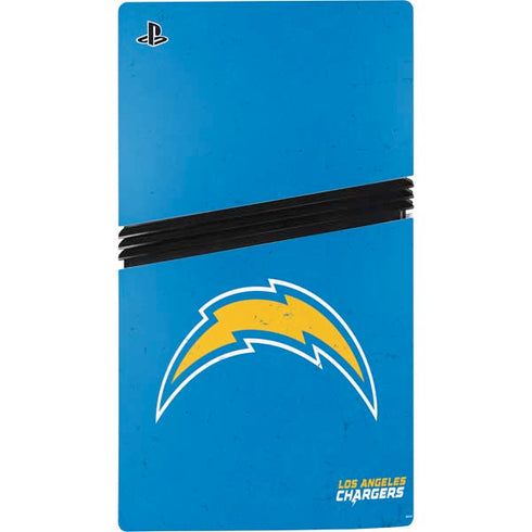 NFL Los Angeles Chargers - Alternate Distressed PS5 Pro Bundle Skin