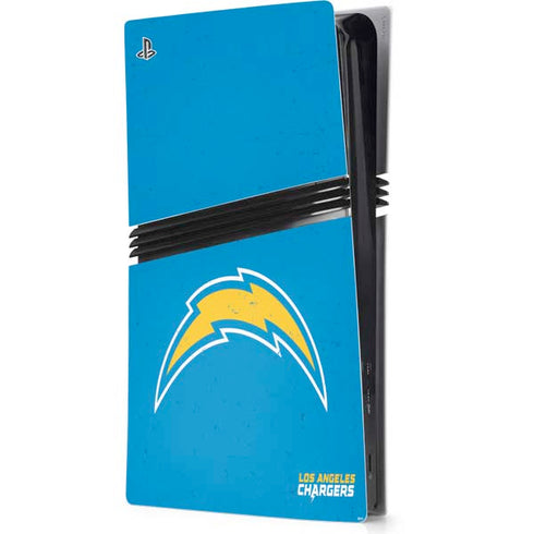 NFL Los Angeles Chargers - Alternate Distressed PlayStation PS5 Skins