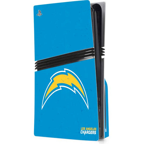 NFL Los Angeles Chargers - Alternate Distressed PlayStation PS5 Skins