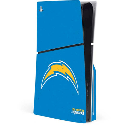 NFL Los Angeles Chargers - Alternate Distressed PlayStation PS5 Skins