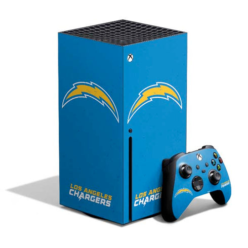 NFL Los Angeles Chargers - Alternate Distressed Xbox Series X Skins
