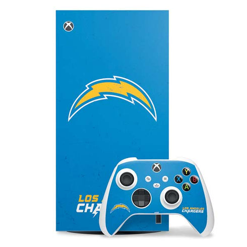 NFL Los Angeles Chargers - Alternate Distressed Xbox Series X Skins