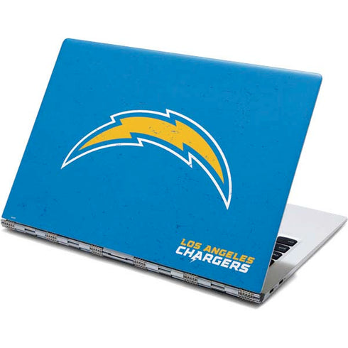 NFL Los Angeles Chargers - Alternate Distressed Yoga 910 2-in-1 14in Touch-Screen Skin