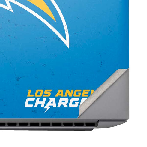 NFL Los Angeles Chargers - Alternate Distressed HP ZBook Fury 16 G10 Skin