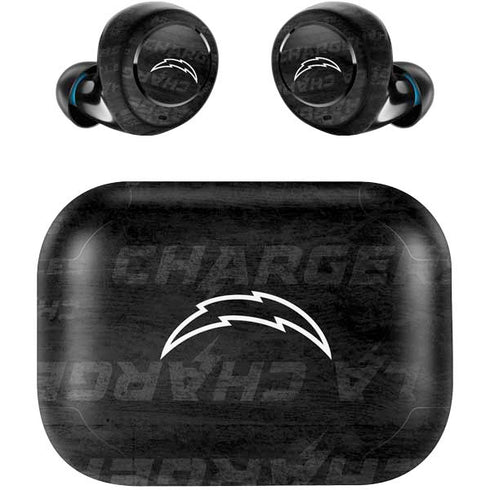 NFL Los Angeles Chargers Black & White Amazon Echo Buds Skin
