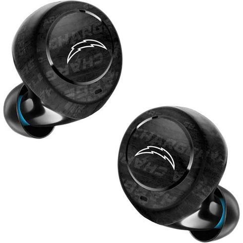 NFL Los Angeles Chargers Black & White Amazon Echo Buds Skin