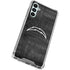NFL Los Angeles Chargers Black & White Gabb Phone 4 Clear Case