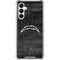 NFL Los Angeles Chargers Black & White Galaxy A16 5G Clear Case