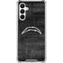 NFL Los Angeles Chargers Black & White Galaxy A16 5G Clear Case