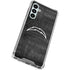 NFL Los Angeles Chargers Black & White Galaxy A16 5G Clear Case