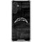NFL Los Angeles Chargers Black & White Galaxy A17 Clear Case