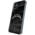 NFL Los Angeles Chargers Black & White Galaxy A35 5G Clear Case