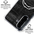 NFL Los Angeles Chargers Black & White Galaxy A36 5G Clear Case