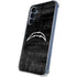 NFL Los Angeles Chargers Black & White Galaxy A55 5G Clear Case