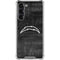 NFL Los Angeles Chargers Black & White Galaxy S24 FE Clear Case