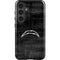 NFL Los Angeles Chargers Black & White Galaxy S25 Impact Case