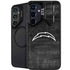 NFL Los Angeles Chargers Black & White Galaxy S24 Plus Kickstand Case