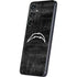 NFL Los Angeles Chargers Black & White Galaxy S25 Skin