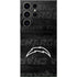 NFL Los Angeles Chargers Black & White Galaxy S25 Ultra Skin