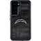 NFL Los Angeles Chargers Black & White Galaxy S24 Waterproof Case
