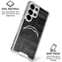 NFL Los Angeles Chargers Black & White Galaxy S26 Ultra Clear Case