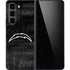 NFL Los Angeles Chargers Black & White Galaxy Z Fold5 5G Skin