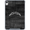 NFL Los Angeles Chargers Black & White iPad 11th Gen (2025) Clear Case