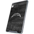 NFL Los Angeles Chargers Black & White iPad 11th Gen (2025) Clear Case