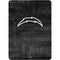 NFL Los Angeles Chargers Black & White Apple iPad Air Skin