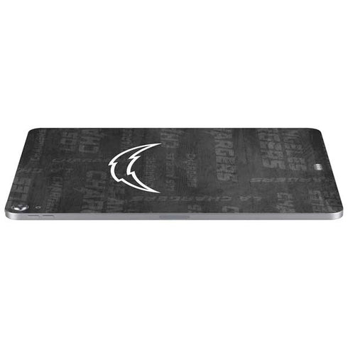NFL Los Angeles Chargers Black & White Apple iPad Air Skin