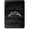 NFL Los Angeles Chargers Black & White Apple iPad Pro Skin