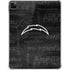 NFL Los Angeles Chargers Black & White iPad Pro 11in (2024) Clear Case