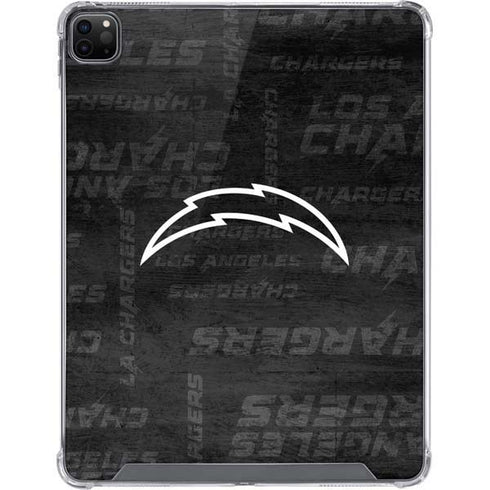 NFL Los Angeles Chargers Black & White iPad Cases