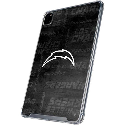 NFL Los Angeles Chargers Black & White iPad Cases
