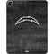 NFL Los Angeles Chargers Black & White iPad Pro 13in M4 (2024) Skin