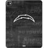 NFL Los Angeles Chargers Black & White iPad Pro 13in M4 (2024) Skin