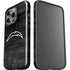 NFL Los Angeles Chargers Black & White iPhone 15 Pro Impact Case