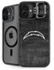 NFL Los Angeles Chargers Black & White iPhone 16 Kickstand Case