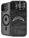 NFL Los Angeles Chargers Black & White iPhone 16 Plus Kickstand Case