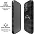 NFL Los Angeles Chargers Black & White iPhone 16 Pro Magsafe Impact Case