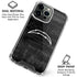 NFL Los Angeles Chargers Black & White iPhone 16 Pro Max Clear Case