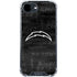 NFL Los Angeles Chargers Black & White iPhone 16e Clear Case