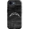 NFL Los Angeles Chargers Black & White iPhone 16e Impact Case