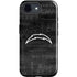 NFL Los Angeles Chargers Black & White iPhone 16e Impact Case