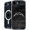 NFL Los Angeles Chargers Black & White iPhone 16e MagSafe Case