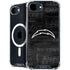 NFL Los Angeles Chargers Black & White iPhone 16e MagSafe Case